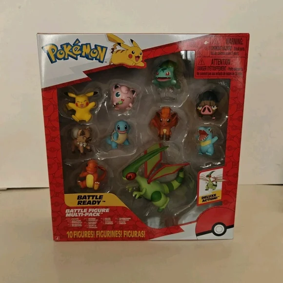 Pokémon Battle Ready Figure Lot of 2 Multi-Packs Jazwares 24 Figures New Sealed